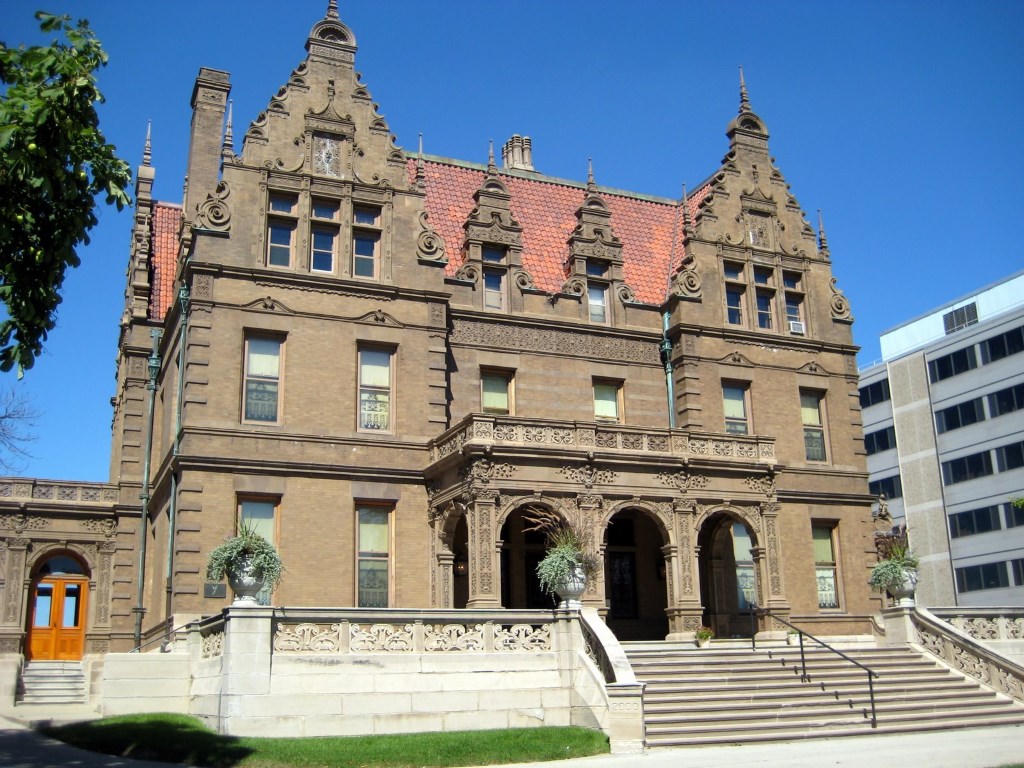 Pabst Mansion historic Victorian exterior Milwaukee