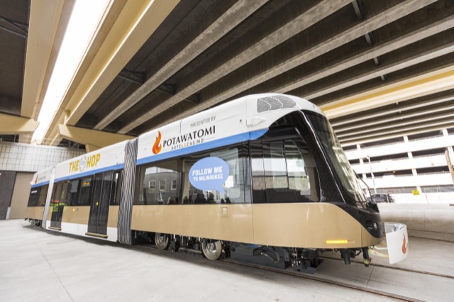 The Hop MKE Streetcar